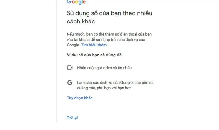 Chờ nhận mã xác thực từ Gmail.