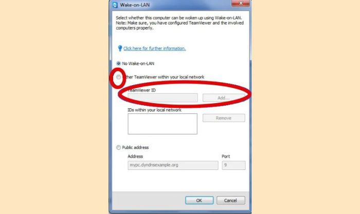 Đăng ký mã ID Teamviewer cho máy trung gian