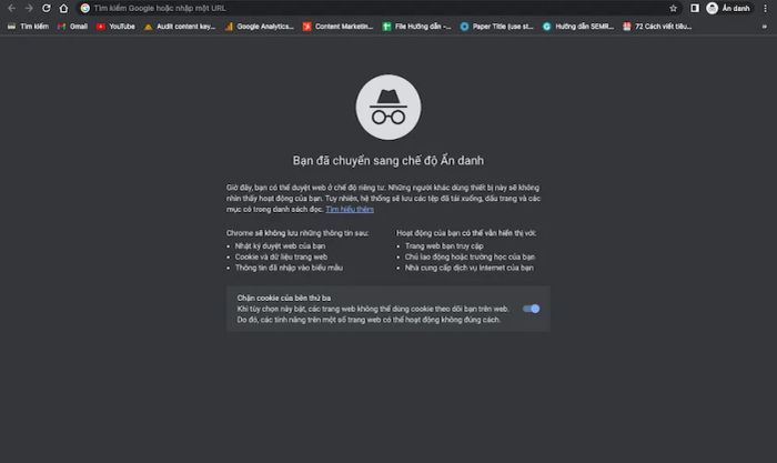 Hướng dẫn tắt trang web Chrome ẩn danh trên máy tính Windows