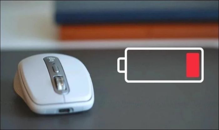 Đảm bảo chuột đủ pin