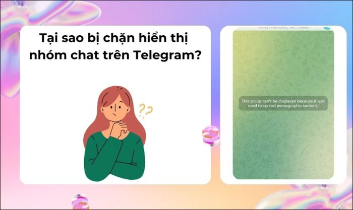 Lý do cần thực hiện việc gỡ chặn hiển thị nhóm chat Telegram