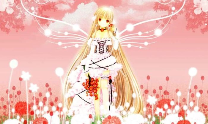 Hình nền Valentine anime sinh động