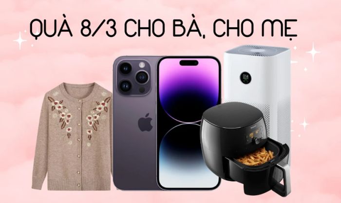 Một số ý tưởng quà tặng dành cho bà và mẹ mà bạn có thể tham khảo