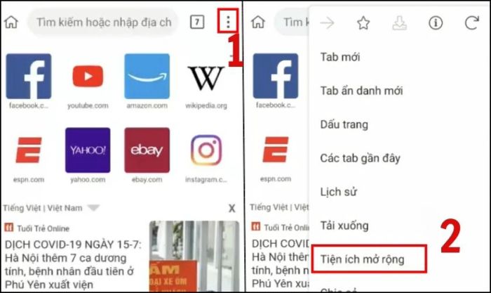Cách chặn quảng cáo bằng tiện ích mở rộng