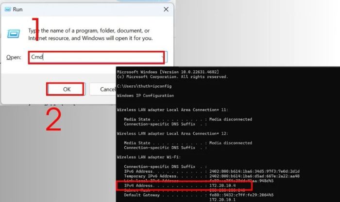 Truy cập dữ liệu từ máy tính khác