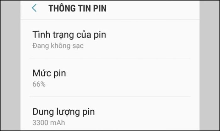 Cách kiểm tra pin điện thoại Samsung nhanh chóng và hiệu quả