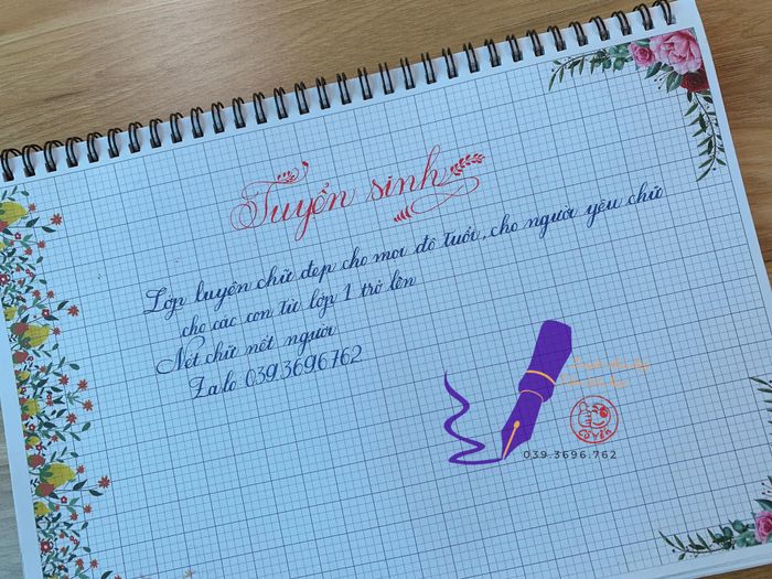 Beautiful Handwriting with Teacher Yến Image 1