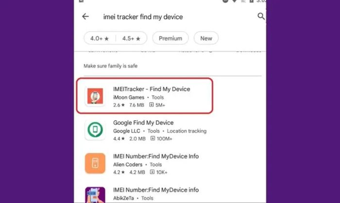 Phương pháp định vị số điện thoại người khác bằng IMEI