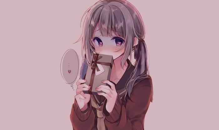 Hình nền Valentine anime sinh động đẹp