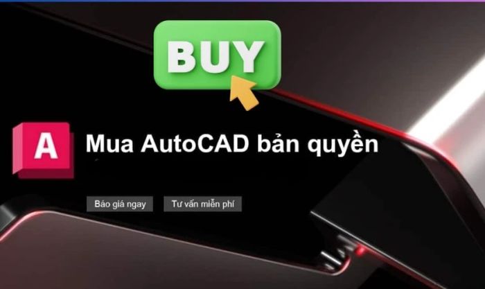 Hãy mua bản quyền Autocad để đảm bảo tính hợp pháp và bảo vệ quyền lợi của bạn.