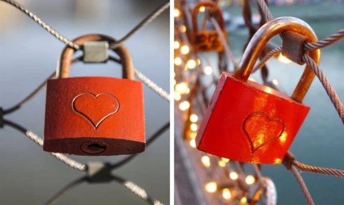 Hình nền với hình khóa tình yêu