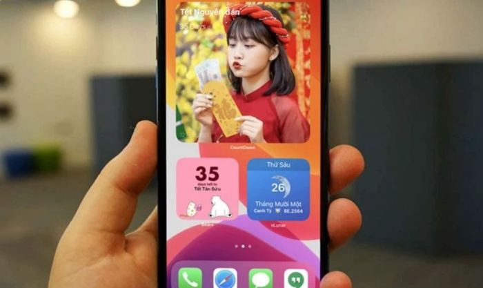 Tạo không khí Tết rộn ràng với Widget Đếm Ngược Tết