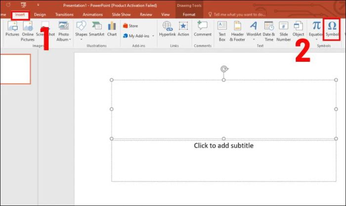 Hướng dẫn gõ dấu cộng trừ trong PowerPoint dễ dàng và nhanh chóng.