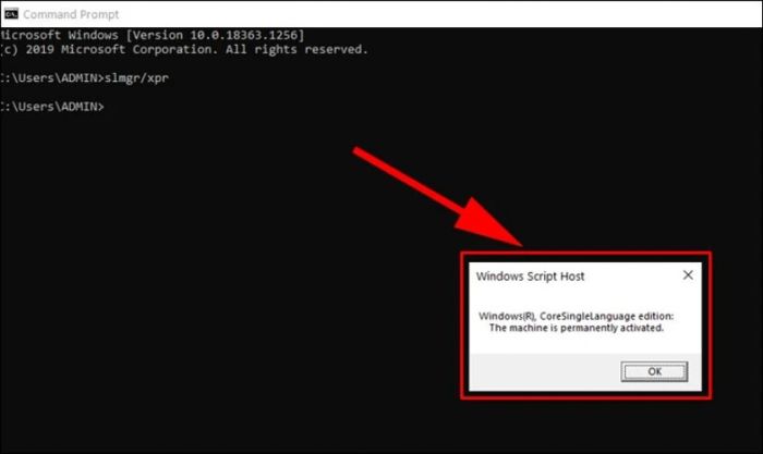 Theo dõi thông báo từ hệ thống trong mục Windows Script Host