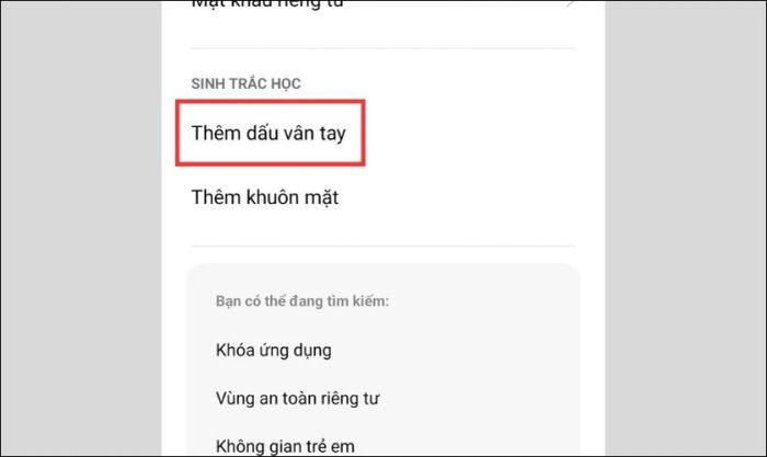 hướng dẫn mở khóa bằng vân tay trên điện thoại OPPO