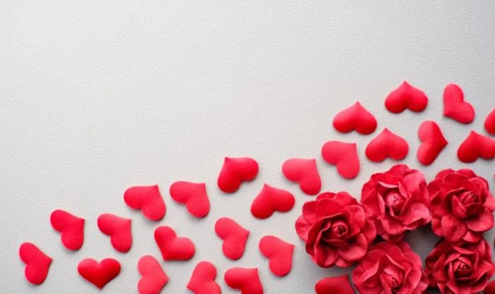 Hình nền Valentine tone đỏ rực rỡ đẹp nhất