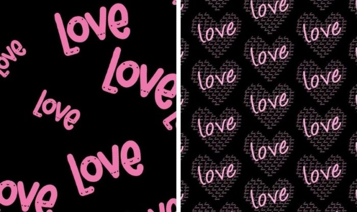Hình nền Valentine đẹp nhất với chữ Love ngầu