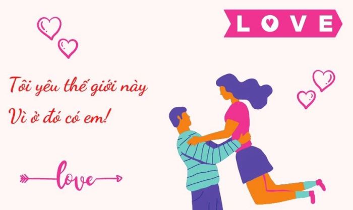 caption ngọt ngào ngày valentine