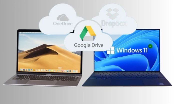 Phương pháp chia sẻ dữ liệu giữa máy tính Windows và MacBook qua lưu trữ đám mây