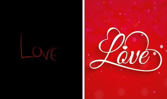 Hình nền Valentine đẹp nhất với chữ Love xịn