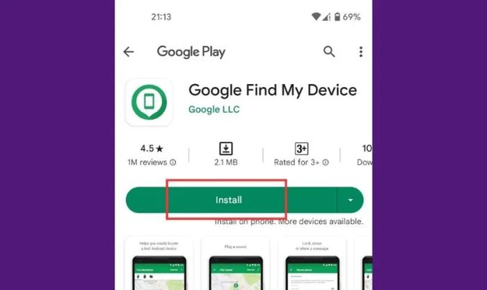 Phương pháp định vị số điện thoại người khác bằng Find My Device