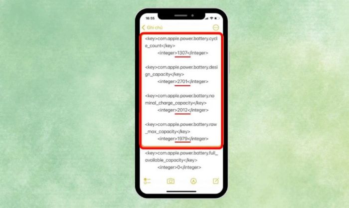 Sử dụng phần mềm Analytics Data để kiểm tra tình trạng pin iPhone