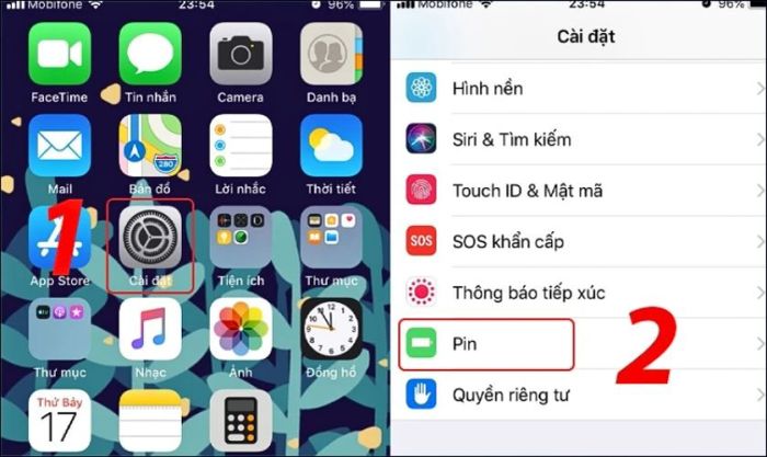Kích hoạt chế độ tiết kiệm năng lượng để giúp tiết kiệm pin hiệu quả.