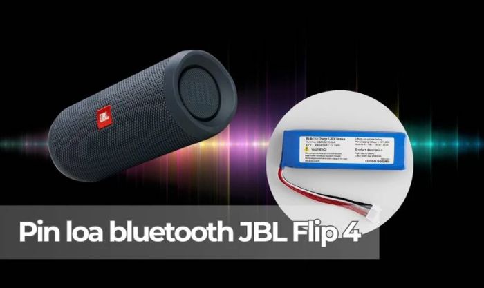 Pin loa bluetooth JBL Flip 4