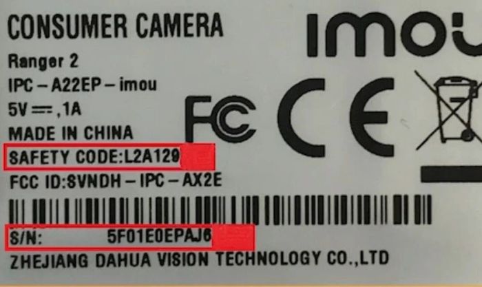 Bạn có thể điều khiển camera từ xa thông qua ứng dụng Imou Life