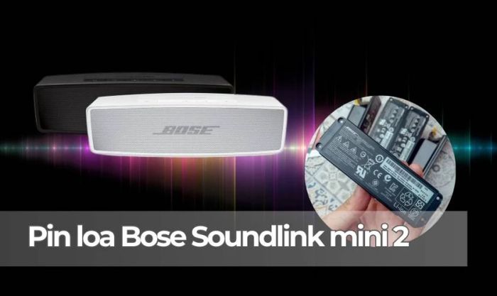 Pin loa bluetooth Bose Soundlink Mini 2