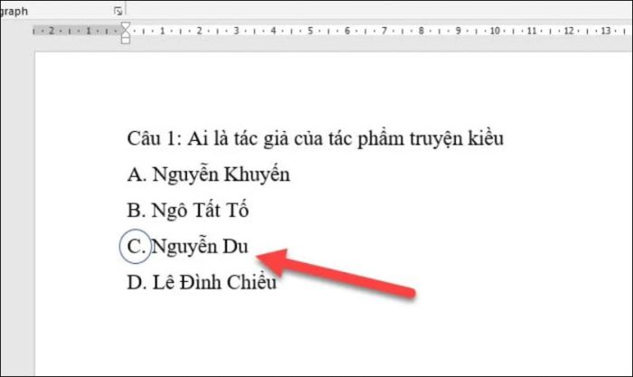 Kỹ năng khoanh tròn trong Word giúp cải thiện hiệu quả soạn thảo