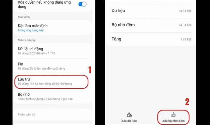 Vô hiệu hóa tính năng cảm biến độ ẩm khi điện thoại thông báo độ ẩm