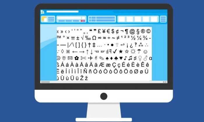 Các ký tự đặc biệt trong Word