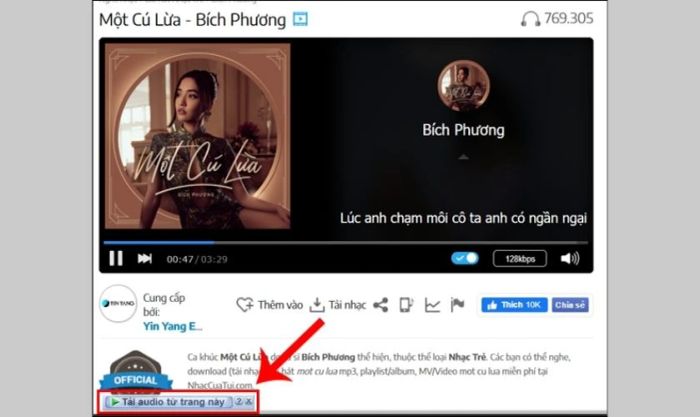 Hướng dẫn tải nhạc về điện thoại Xiaomi thông qua IDM