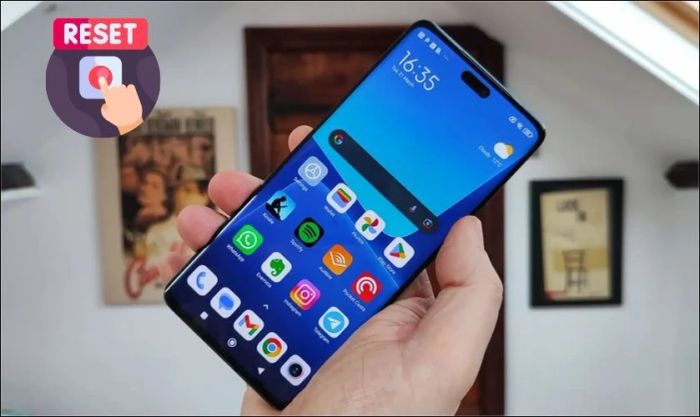 Reset là giải pháp nhanh chóng để khắc phục một số lỗi trên điện thoại Xiaomi