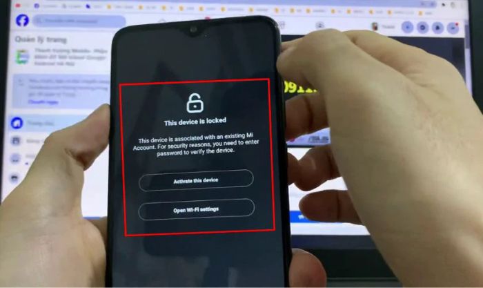 Lỗi 'This device is locked' thường xuất hiện khi xin quyền Unlock Bootloader Xiaomi