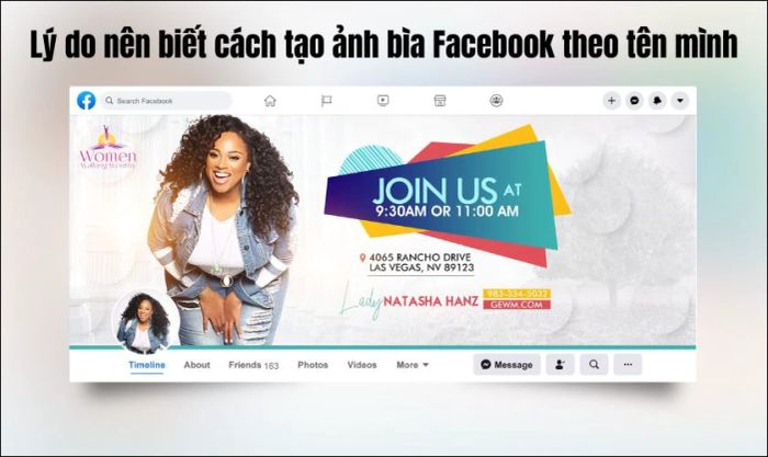 Tại sao bạn nên học cách thiết kế ảnh bìa Facebook theo tên riêng?