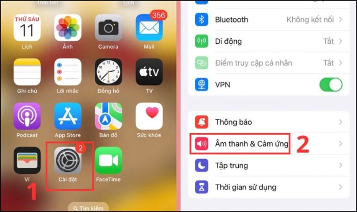Hướng dẫn tắt phản hồi xúc giác trên bàn phím