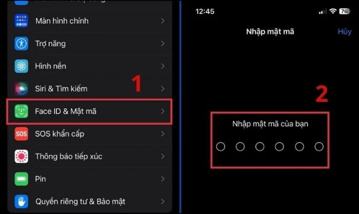 Hướng dẫn chi tiết các bước thiết lập bảo mật cho iPhone 14 Pro Max mới