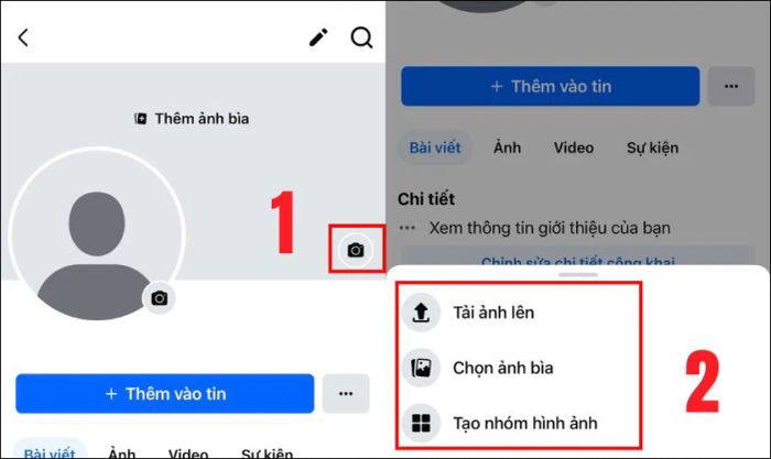 Cách thay đổi ảnh bìa Facebook mà không ai phát hiện trên điện thoại