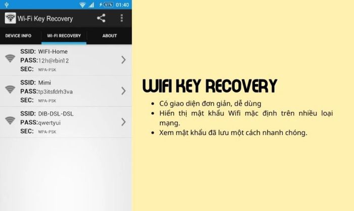 Wi-Fi Key Recovery