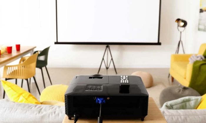 Hướng dẫn kết nối máy chiếu với loa âm thanh nổi