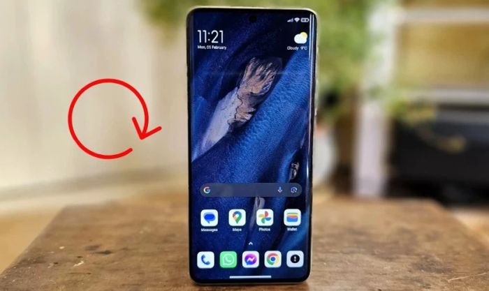 Đảm bảo pin đầy đủ và kết nối mạng trước khi reset điện thoại