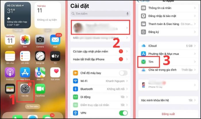 Hướng dẫn bật tính năng định vị