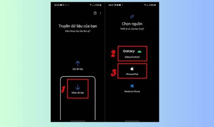 Cách di chuyển dữ liệu từ Xiaomi sang Samsung nhanh chóng