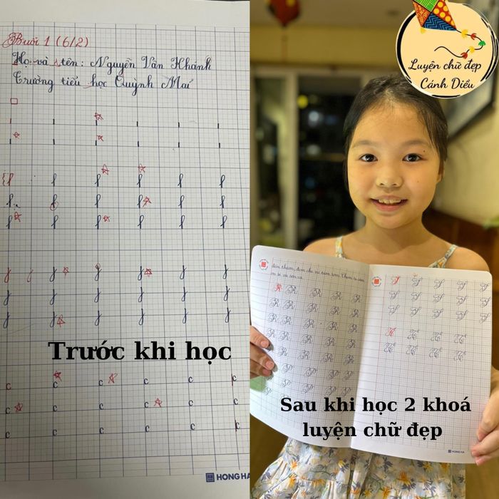 Cánh Diều Handwriting Training Image 2