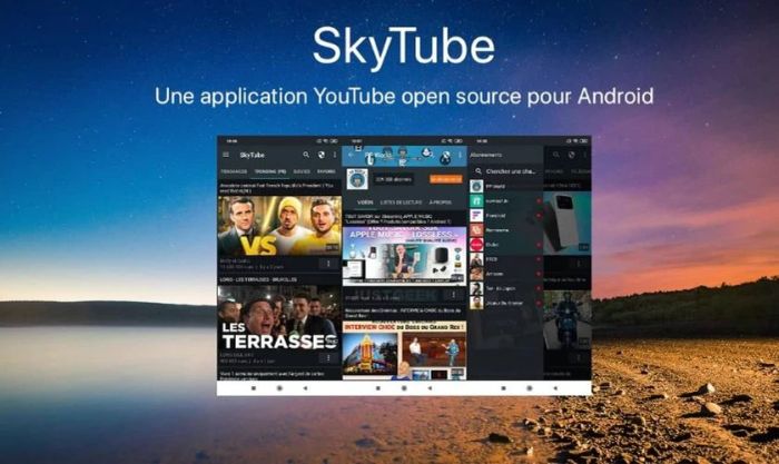 Ứng dụng SkyTube New