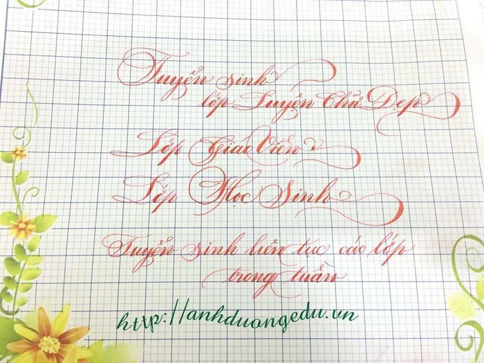 Beautiful Handwriting Training - Anh Duong, Image 2
