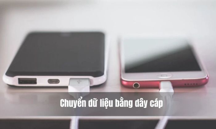 Cách thức chuyển dữ liệu từ Xiaomi sang Xiaomi qua dây cáp
