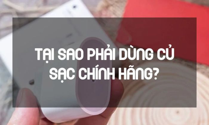 Lý do nên sử dụng sạc iPhone 20W chính hãng